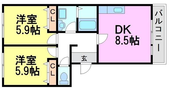尼崎市立花町２丁目のマンション
