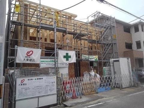 尼崎市立花町１丁目のアパート