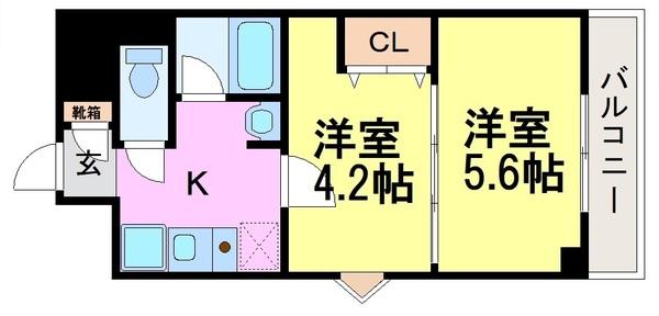 尼崎市立花町４丁目のマンション