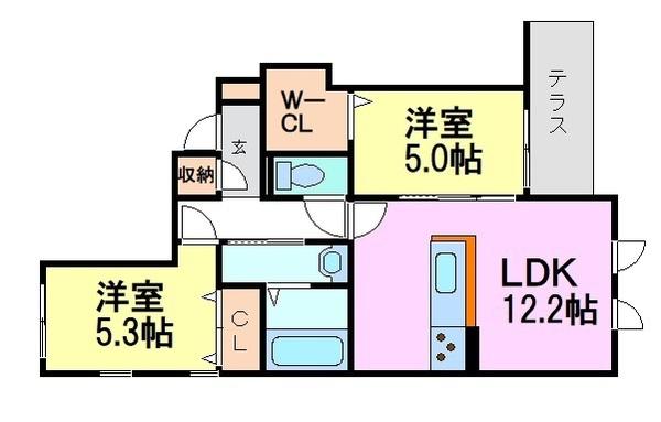尼崎市猪名寺１丁目のアパート