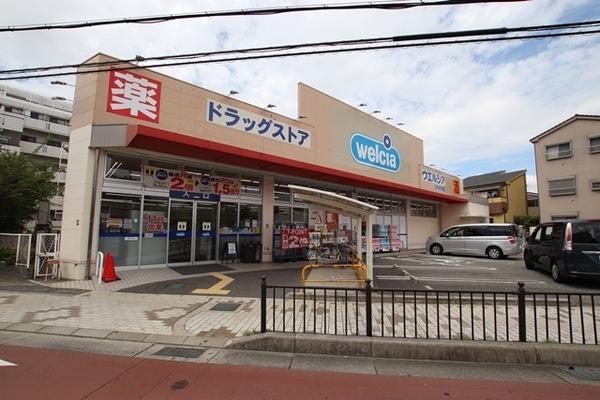 尼崎市御園2丁目のハイツ(ウエルシア尼崎御園店)