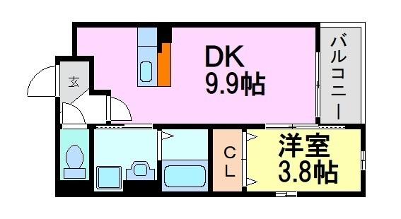 尼崎市口田中２丁目のアパート