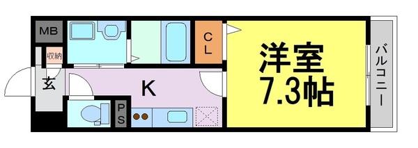 尼崎市水堂町１丁目のマンション