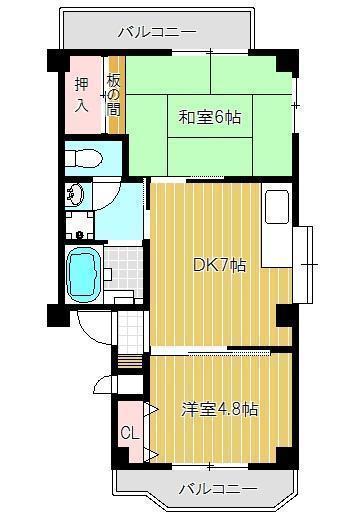 尼崎市東園田町８丁目のアパート