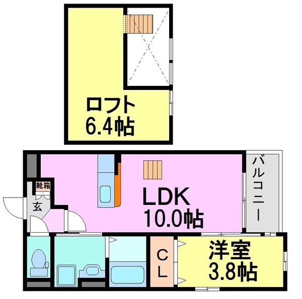 尼崎市田能５丁目のアパート
