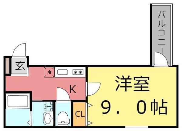 尼崎市東園田町２丁目のアパート