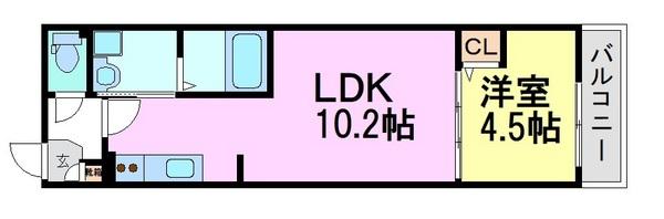 尼崎市北大物町のアパート