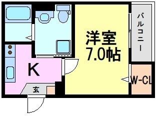 尼崎市東園田町２丁目のアパート