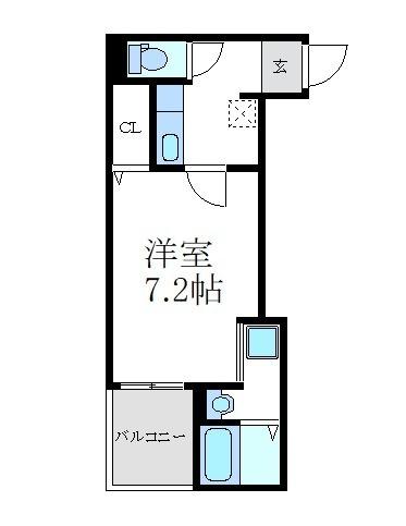 尼崎市東園田町６丁目のアパート