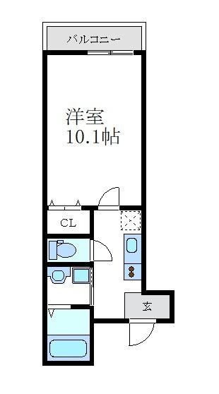 尼崎市東園田町６丁目のアパート