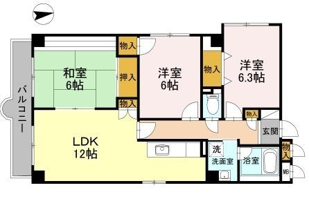 尼崎市東園田町２丁目のマンション
