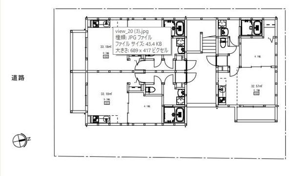 尼崎市東七松町１丁目のハイツ