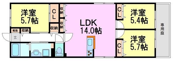 尼崎市塚口町６丁目のハイツ