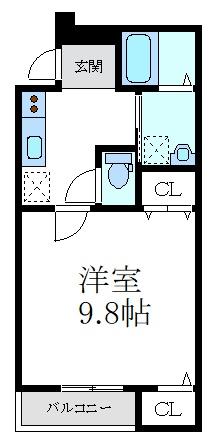 尼崎市東大物町１丁目のアパート