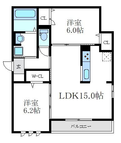 尼崎市七松町１丁目のアパート