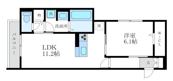 尼崎市金楽寺町２丁目のアパート