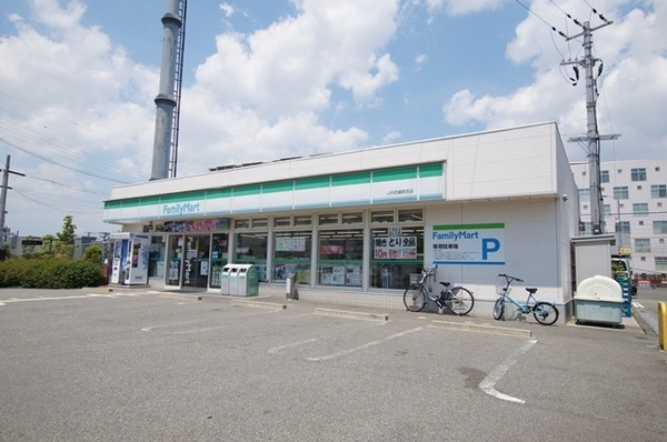 尼崎市金楽寺町2丁目のアパート(ファミリーマートJR尼崎駅西店)