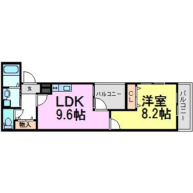 尼崎市立花町３丁目のアパート