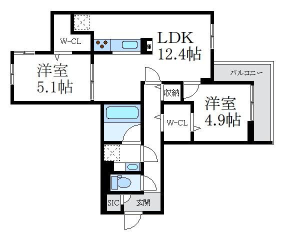 尼崎市立花町２丁目のアパート