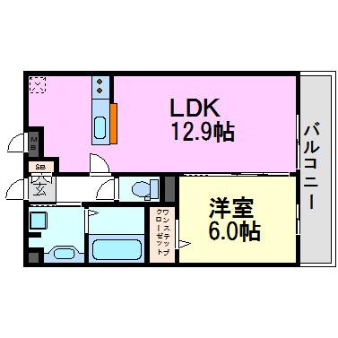 尼崎市大庄北３丁目のハイツ