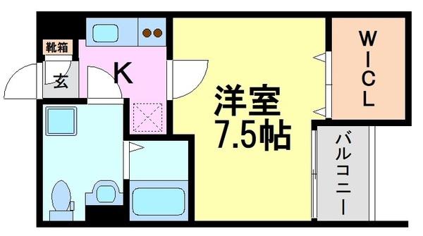尼崎市東園田町３丁目のハイツ