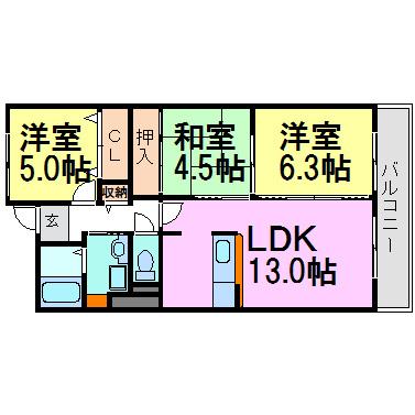 尼崎市南七松町１丁目のマンション