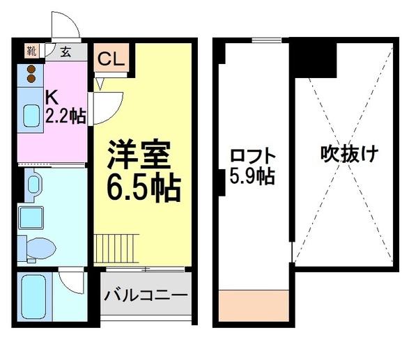 尼崎市長洲東通３丁目のハイツ
