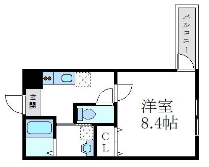 尼崎市東園田町１丁目のアパート