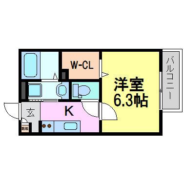 尼崎市杭瀬南新町４丁目のハイツ