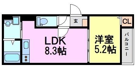 尼崎市小中島３丁目のアパート