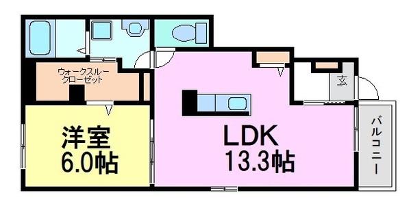 尼崎市田能５丁目のハイツ