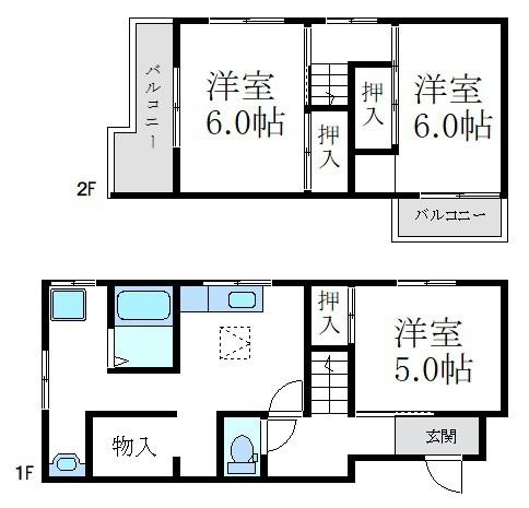 尼崎市南武庫之荘９丁目のテラスハウス