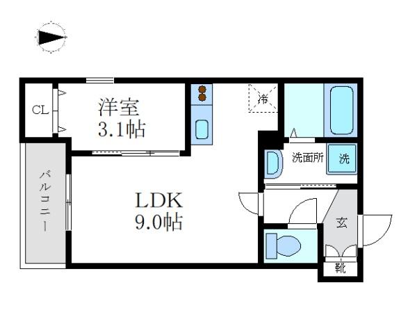 ザカラー東本町B棟