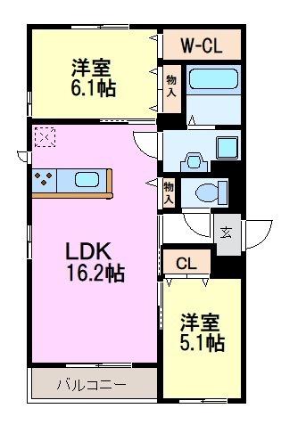 メゾン塚口(間取り)