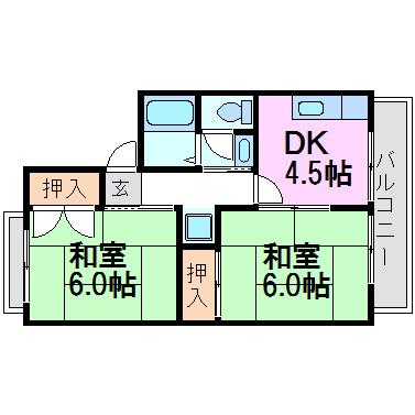 尼崎市若王寺３丁目のハイツ