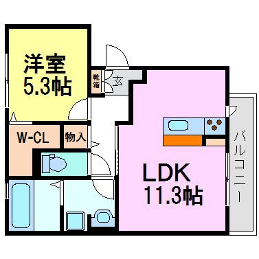 尼崎市上ノ島町１丁目のハイツ