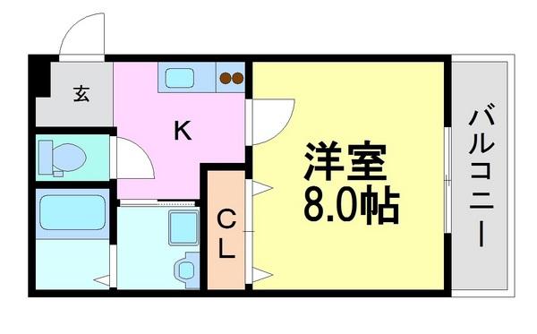 尼崎市上坂部３丁目のハイツ