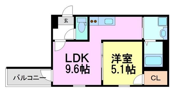 尼崎市神田北通９丁目のハイツ