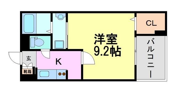尼崎市南塚口町５丁目のハイツ