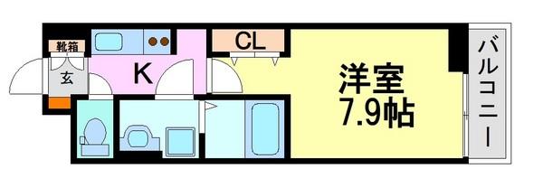 尼崎市長洲東通１丁目のハイツ