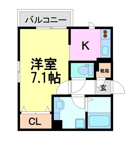 尼崎市元浜町２丁目のハイツ