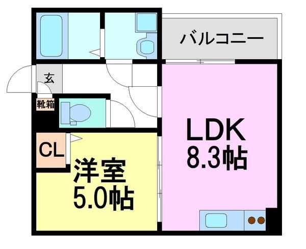 尼崎市北大物町のハイツ