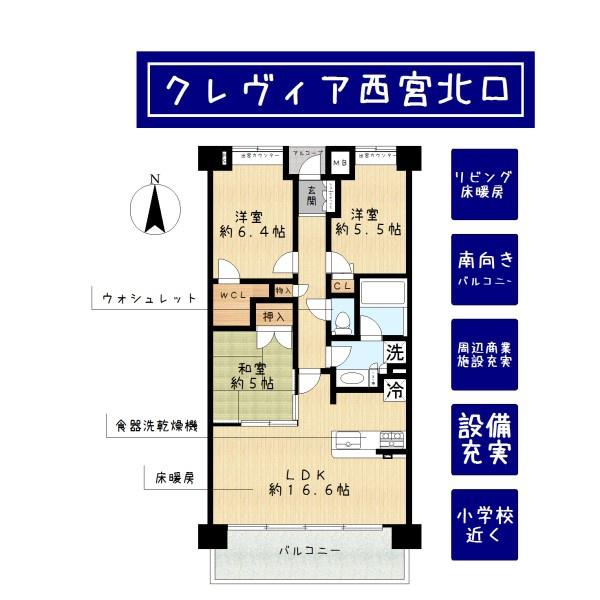 クレヴィア西宮北口