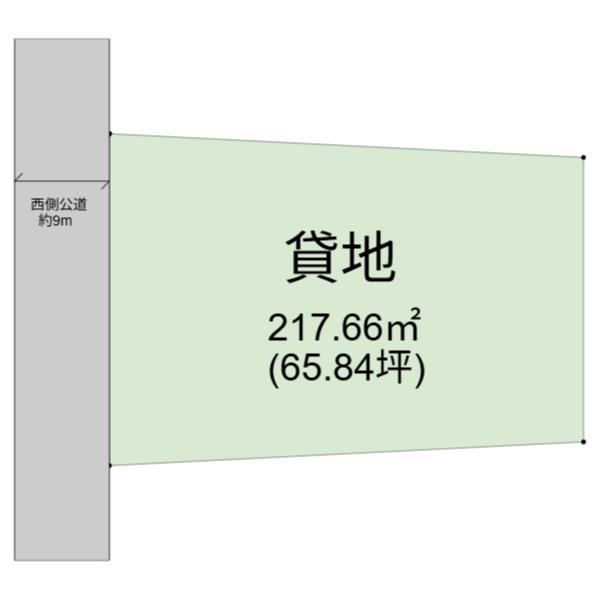 宮崎市中津瀬町の貸地