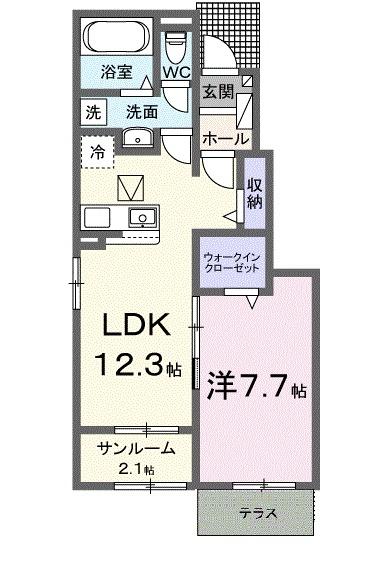 宮崎市大字本郷北方のアパート