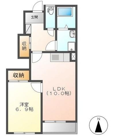 宮崎市佐土原町下田島のアパート