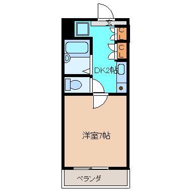 ベルトピア宮崎14(間取り)