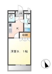 ハート・ピュア宇和田(間取り)