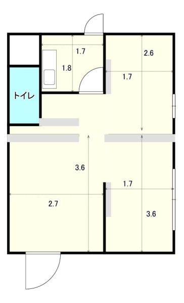 青葉町事務所　北側