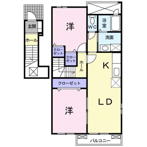 宮崎市佐土原町下田島のアパート